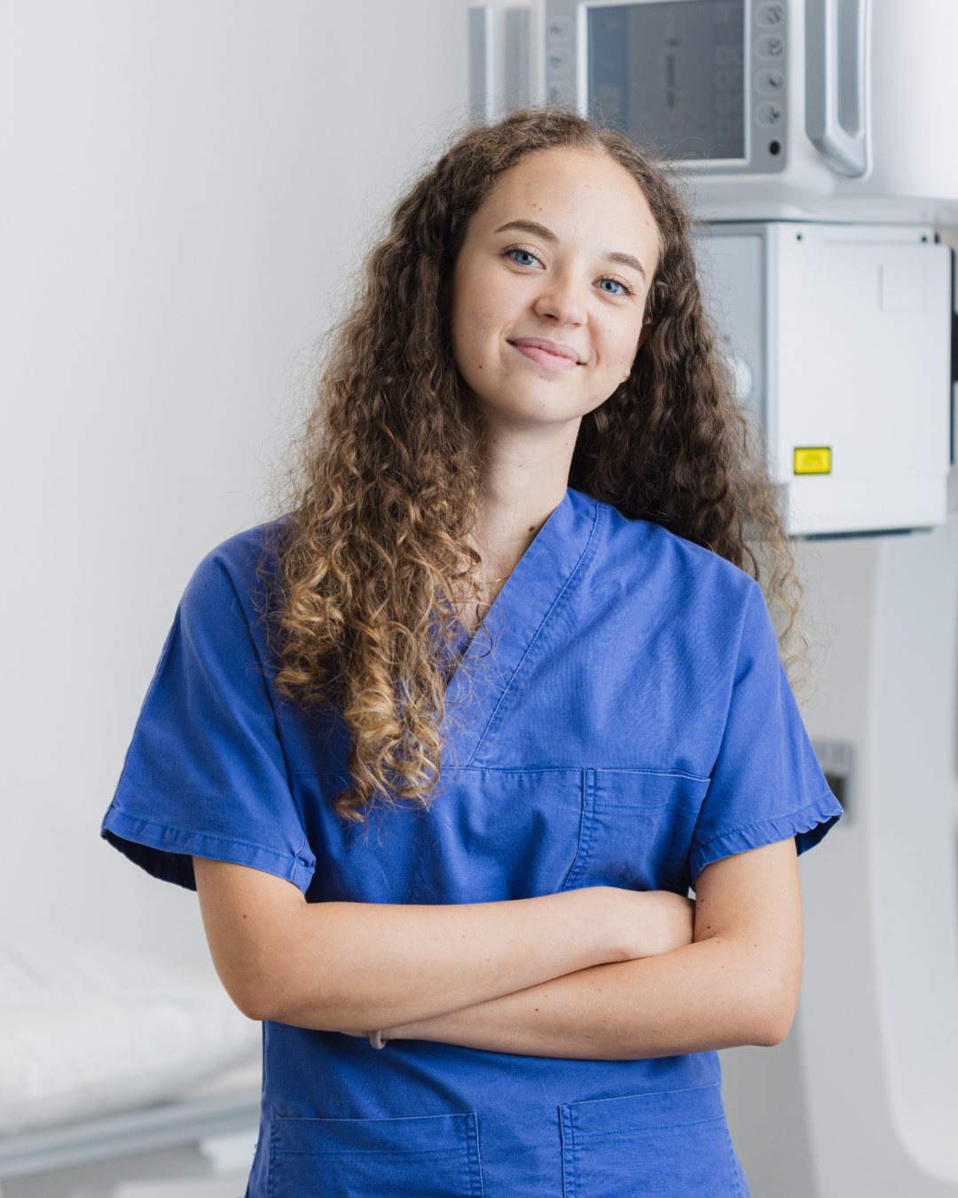 Ritratto di Federica Palomba, tecnico sanitario di radiologia medica.